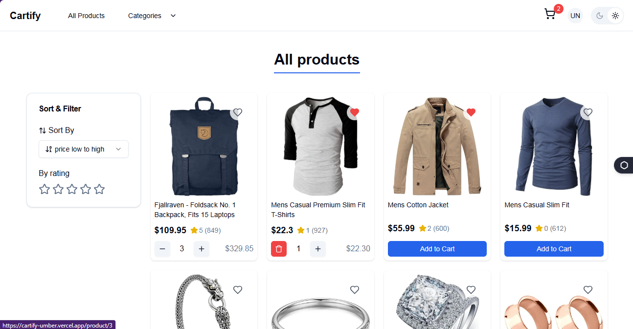 Cartify